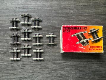 Fleischmann Profi rails, 10 stuks 6107 in OVP (nieuwstaat) beschikbaar voor biedingen
