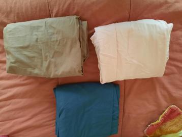 2 matrashoezen voor 1-persoons Toppermatras van Ikea beschikbaar voor biedingen