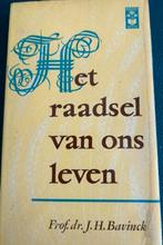 HET RAADSEL VAN ONS LEVEN PROF.DR.J.H.BAVINCK, Ophalen of Verzenden, Gelezen, PROF.DR.J.H.BAVINCK
