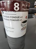 Chocolade fondue set, Witgoed en Apparatuur, Fonduesets, Ophalen of Verzenden, Zo goed als nieuw, Waxinelicht