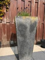 2 Bloempotten beton 90 x 40 x 40, Ophalen, Gebruikt, Rond, Minder dan 60 cm