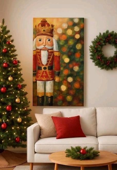 Schilderij acryl op katoen notenkraker origineel schilderij, Antiek en Kunst, Kunst | Schilderijen | Abstract, Ophalen