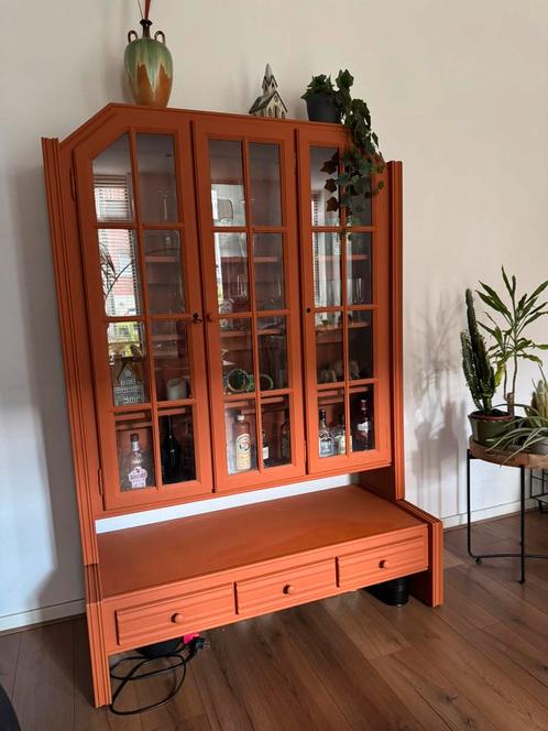 Houten buffetkast te koop (MOET SNEL WEG), Huis en Inrichting, Kasten | Buffetkasten, Gebruikt, 150 tot 200 cm, 100 tot 150 cm