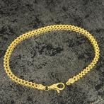 14 karaats gouden armband franco schakel