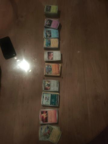 Pokemon kaarten in nieuwstaat. Ongeveer 500 stuks. beschikbaar voor biedingen