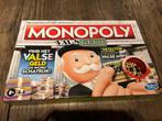 Monopoly vals geld editie, Vijf spelers of meer, Hasbro, Ophalen of Verzenden, Zo goed als nieuw