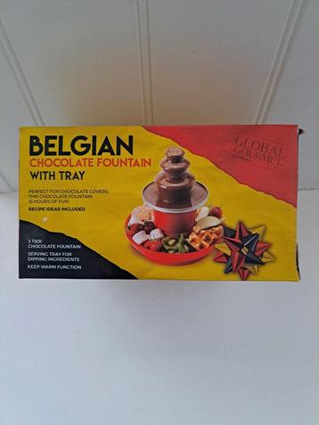 Nieuwe Chocoladefontein beschikbaar voor biedingen
