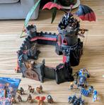 Playmobil Novelmore 70221 Kasteel + Draak Vulkaan, Ophalen of Verzenden, Zo goed als nieuw, Los playmobil