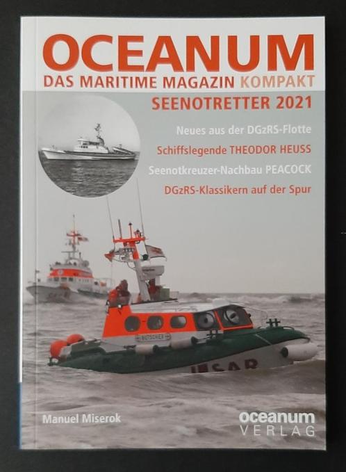 Reddingboot DGzRS Seenotkreuzer Seenotretter 2021 KNRM, Verzamelen, Scheepvaart, Nieuw, Boek of Tijdschrift, Motorboot, Ophalen of Verzenden