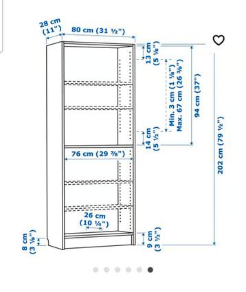 Billy boekenkast van ikea - afbeelding 3