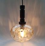 Vintage Zweedse Persglazen Hanglamp, Ophalen of Verzenden, Zo goed als nieuw, Minder dan 50 cm