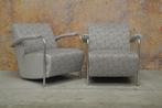 ZGANieuw stoffen Leolux Scylla design fauteuil, Huis en Inrichting, Fauteuils, Leolux, Leolux, Leer, 75 tot 100 cm