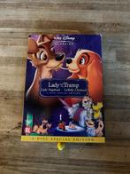 Lady en de Vagebond Disney DVD, Cd's en Dvd's, Tekenfilm, Ophalen of Verzenden, Zo goed als nieuw, Alle leeftijden