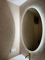 Bathroom Mirror/Spiegel Oval with LED Light – 100 x 60 cm, Verzenden, Nieuw, Rechthoekig, Minder dan 100 cm