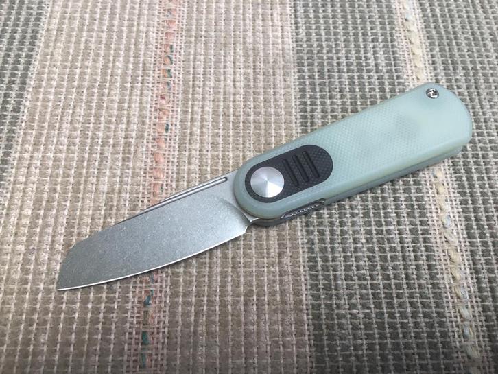 Nieuw Urban EDC Baby Barlow Jade & Black G10 Knife Zakmes, Caravans en Kamperen, Kampeergereedschap, Nieuw, Ophalen of Verzenden