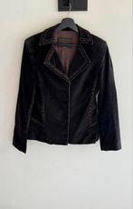 Mooi velvet blazer Caramelo maat M, Kleding | Dames, Maat 38/40 (M), Bruin, Ophalen of Verzenden, Zo goed als nieuw