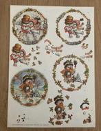 3D knipvel kerst sneeuwpop, Hobby en Vrije tijd, Kaarten | Zelf maken, Ophalen, Nieuw, Kerst, Knipvel