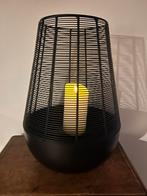 Industriële Kandelaar Zwart Metaal, Ophalen, 25 tot 50 cm, Zwart, Zo goed als nieuw