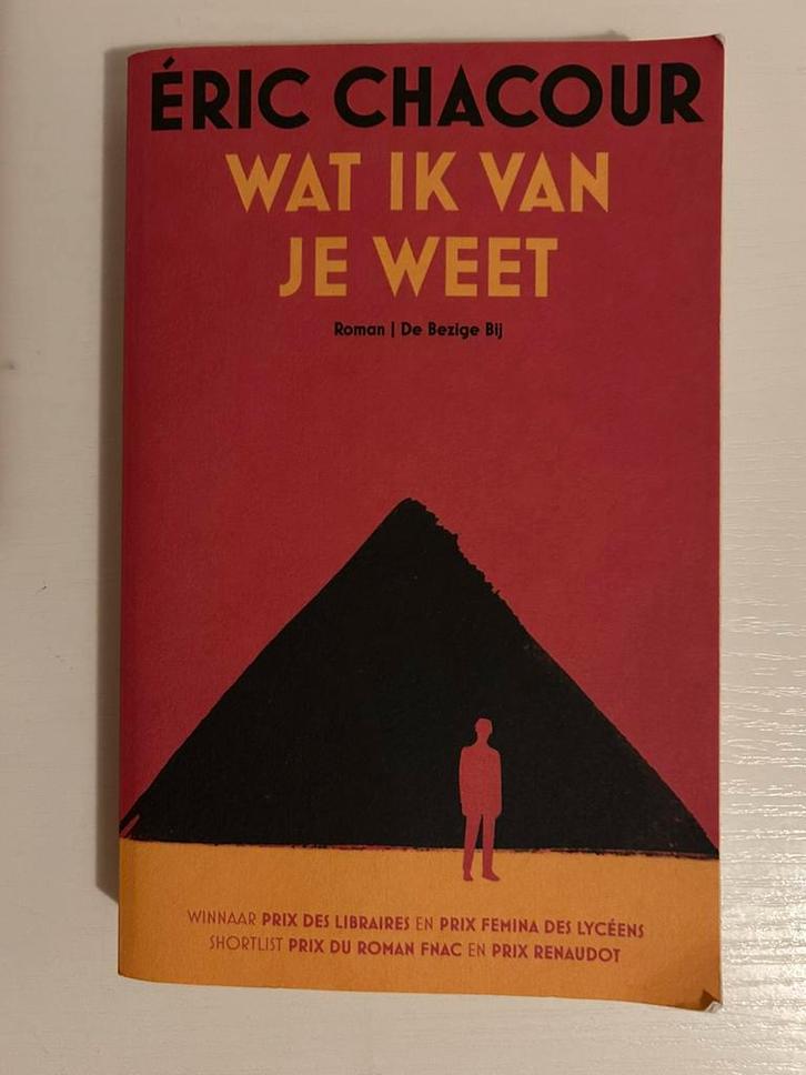 Eric Chacour - Wat ik van je weet, Boeken, Literatuur, Gelezen, Ophalen of Verzenden