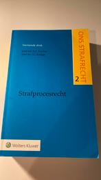 Strafprocesrecht 14e druk, Boeken, Studieboeken en Cursussen, Gelezen, Ophalen of Verzenden, WO