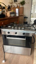 Gaskookplaat & oven, Witgoed en Apparatuur, Kookplaten, Zo goed als nieuw, Inbouw, Gas, 4 kookzones