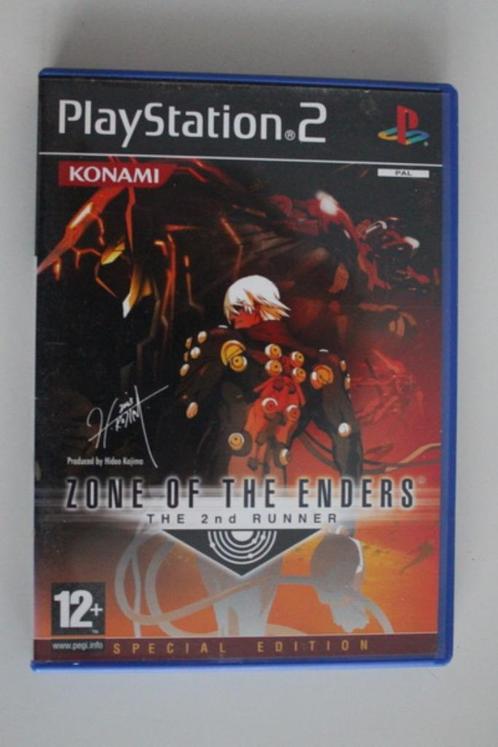Zone of The Enders (PS2), Spelcomputers en Games, Games | Sony PlayStation 2, Zo goed als nieuw, Avontuur en Actie, 1 speler, Vanaf 12 jaar