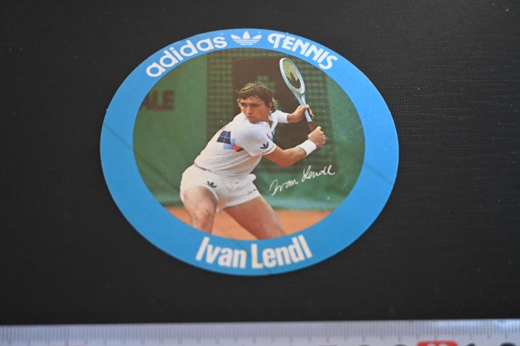 sticker Tennis ADIDAS Ivan Lendl  BW1206 *, Ophalen, Zo goed als nieuw
