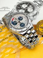 Breitling Transocean Chronograph A53340. Full set 2000 !, Sieraden, Tassen en Uiterlijk, Staal, Gebruikt, Staal, Breitling