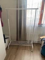 wit kledingrek op wieltjes (IKEA), Kleding | Dames, Kledingrekken, Ophalen, Met wielen, Gebruikt