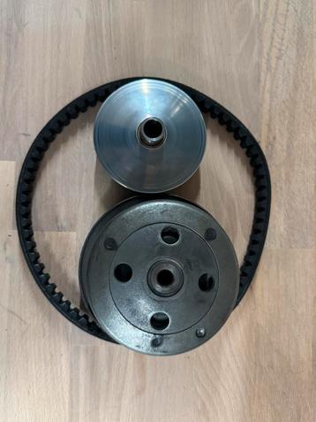 Piaggio Zip 2t/4t overbrenging compleet | Vario | Koppeling beschikbaar voor biedingen