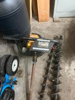 Lumag EB490G Benzine grondboor palenboor lumag, Ophalen, Zo goed als nieuw, Grondboor