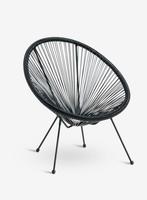 Zwart draadstoeltje vandaag ophalen, Huis en Inrichting, Stoelen, Ophalen, Gebruikt, Eén