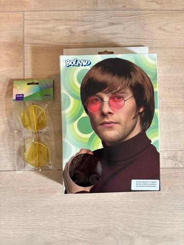 John Lennon pruik en bril - nieuw beschikbaar voor biedingen