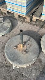 Beton parasolvoet 4 stuks, Ophalen, Gebruikt, Minder dan 1 meter, Parasolvoet