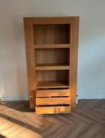 Eikenhouten Boekenkast met Lades, Huis en Inrichting, Kasten | Boekenkasten, Ophalen, Gebruikt, 100 tot 150 cm, Eikenhout