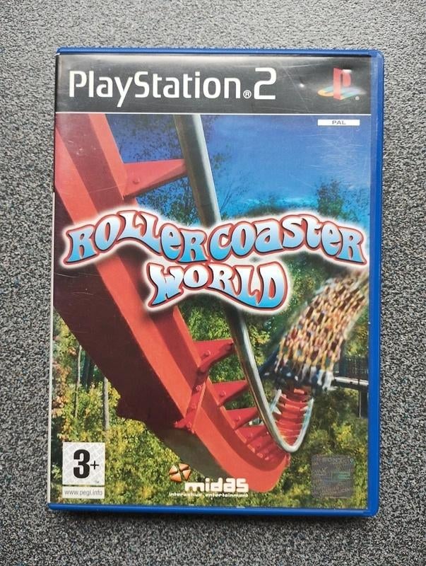 Rollercoaster World, Spelcomputers en Games, Games | Sony PlayStation 2, Verzenden, 1 speler, Zo goed als nieuw, Vanaf 3 jaar