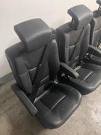 Leren camperstoelen/zitbank 2 of 3 persoons. Uitneembaar., Ophalen, Gebruikt, Overige automerken