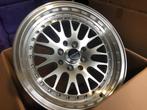 Ultralite UL10 Zilver 15 x 8.0J ET10 4x100 4x114.3, Auto diversen, Ophalen of Verzenden