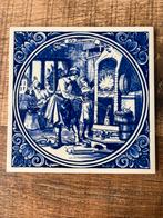 Delftsblauwe tegel De Silversmit, Ophalen of Verzenden