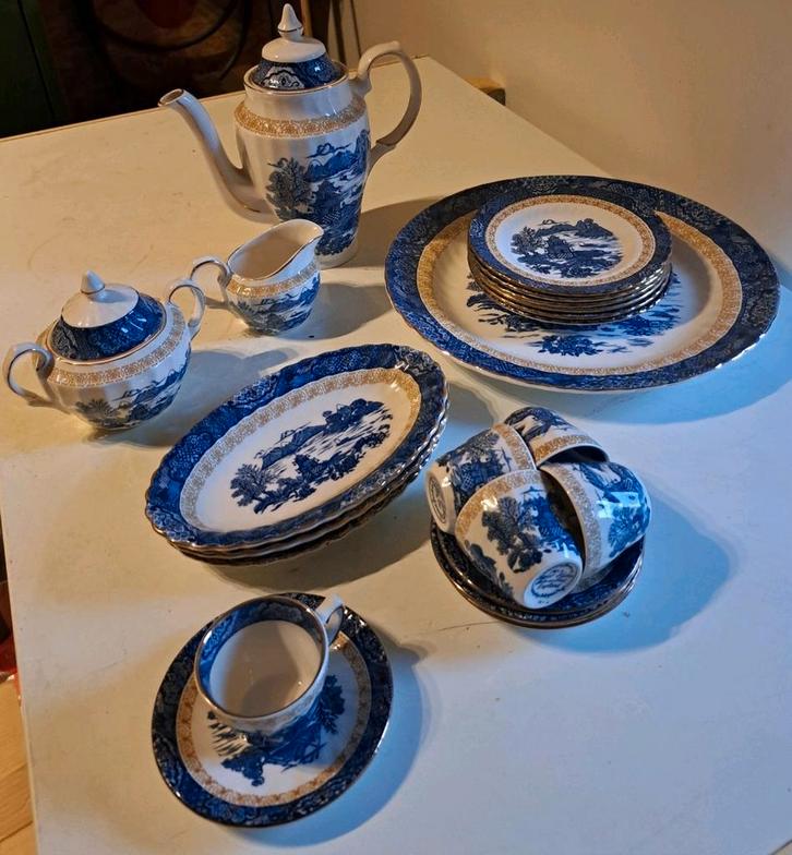 Vintage koffieservies., Antiek en Kunst, Antiek | Servies compleet, Ophalen of Verzenden