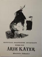 Arie Kater litho "Kunstzaal Magdalene Sothmann",1957, Antiek en Kunst, Ophalen