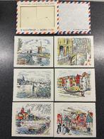 Mapje met 6 luchtpost brieven + envelop, ongebruikt, Ophalen of Verzenden, 1980 tot heden, Ongelopen, Noord-Holland