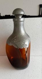 Art Deco Karaf met Tin, 1930, Antiek en Kunst, Ophalen of Verzenden