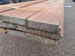 9.6 m2 hardhouten damwand Azobé hout - nr: HP81, Tuin en Terras, Palen, Balken en Planken, Ophalen, Planken, Nieuw, Hardhout