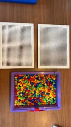 Insteek mozaïek montessori (pinnetjes), Ophalen of Verzenden, Zo goed als nieuw
