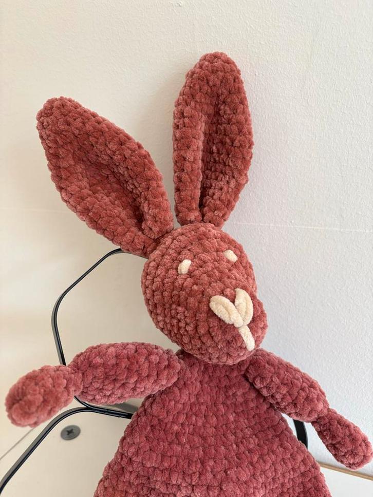 Gehaakt Knuffel Konijn, Kinderen en Baby's, Speelgoed | Knuffels en Pluche, Nieuw, Konijn, Ophalen of Verzenden