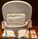 Stokke Tripp Trapp Babyset (roze) incl. tray, Ophalen of Verzenden, Gebruikt, Meegroeistoel, Afneembaar eetblad