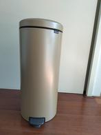Brabantia voetpedaal Prullenbak >30l, Ophalen, Gebruikt, Met pedaal, Rvs