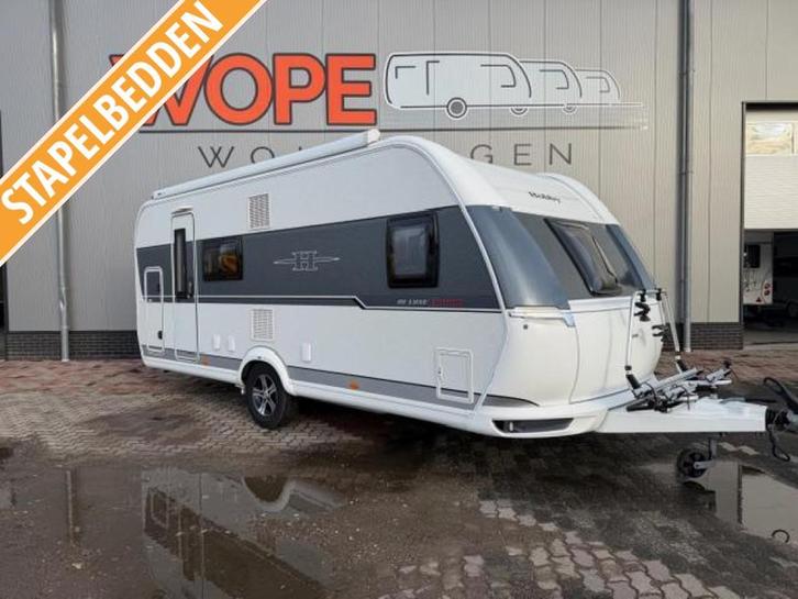 Hobby De Luxe Edition 560 KMFE AIRCO MOVER CAS.LUIFEL .., Caravans en Kamperen, Caravans, Bedrijf, tot en met 6, Rondzit, Hobby