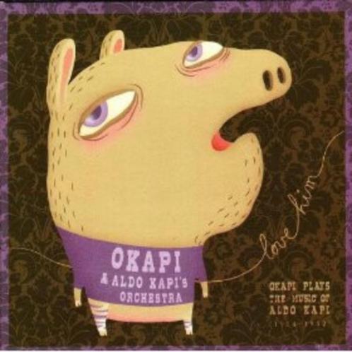 OKAPI & ALDO KAPI'S ORCHESTRA CD LOVE HIM + FAY LOVSKY, Cd's en Dvd's, Cd's | Pop, Gebruikt, 1980 tot 2000, Ophalen of Verzenden